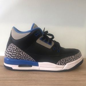 Jordan Kids Sneakers Black and Blue